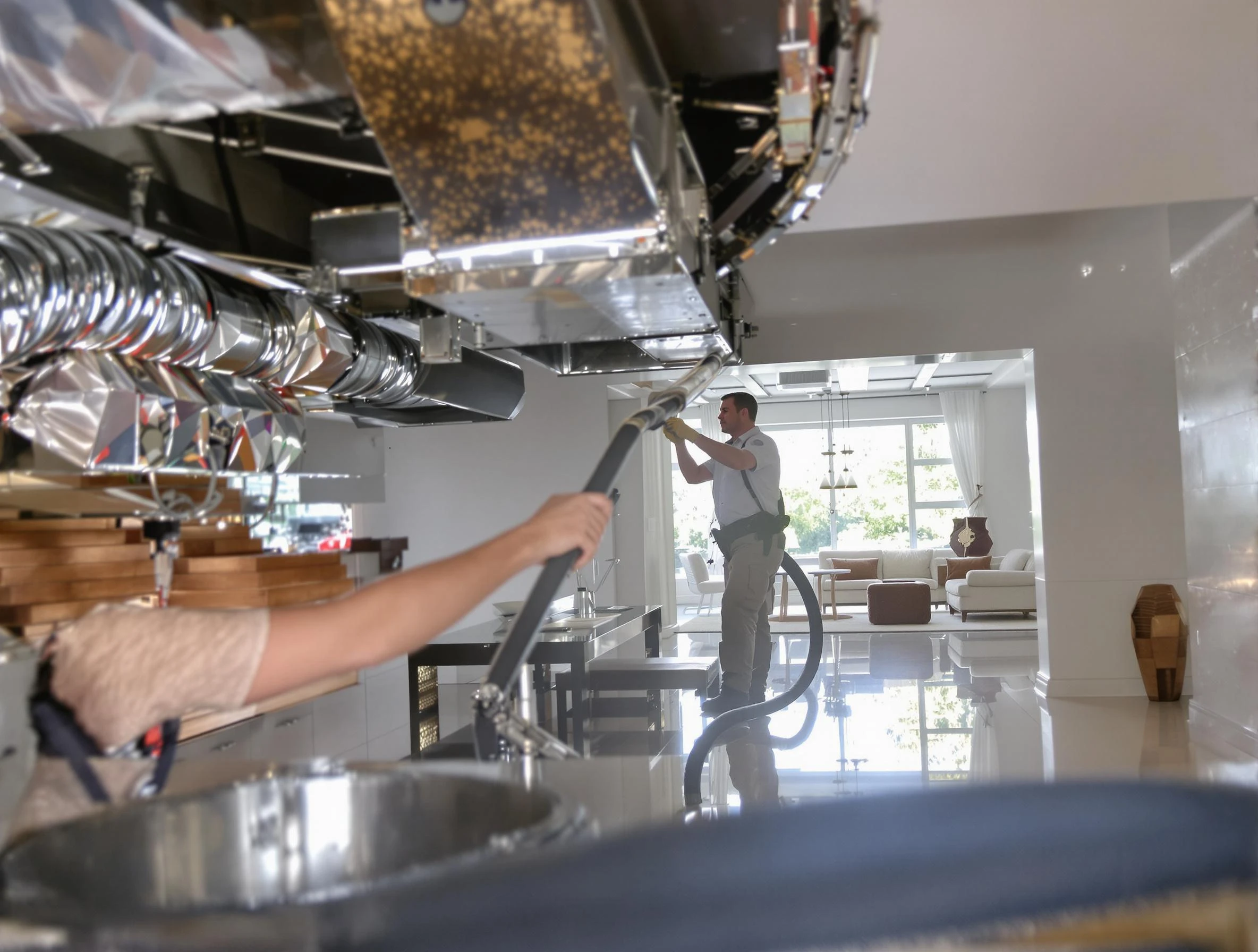 Air Conditioning Duct Cleaning in Belmont