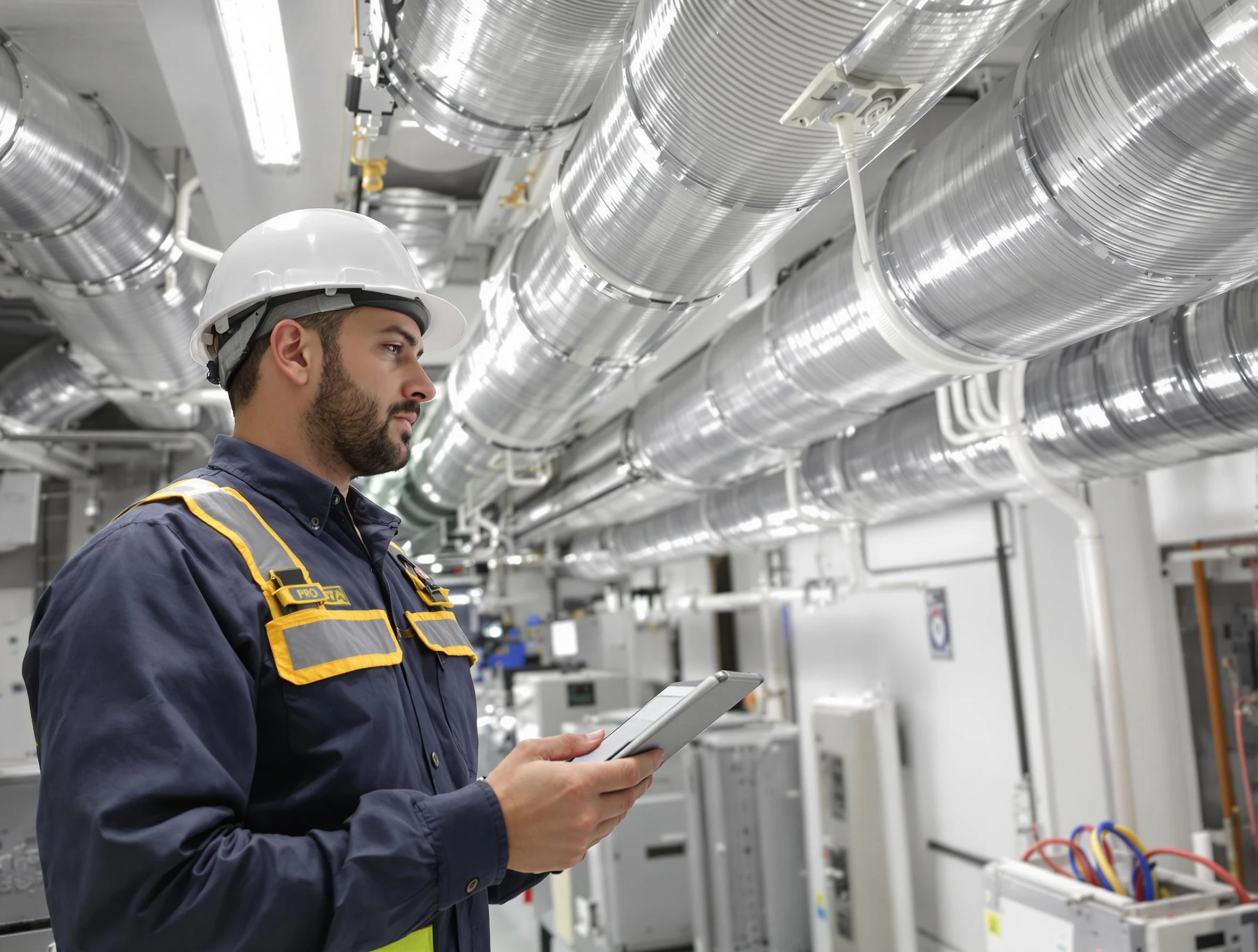 Duct Filter System Inspection in Belmont