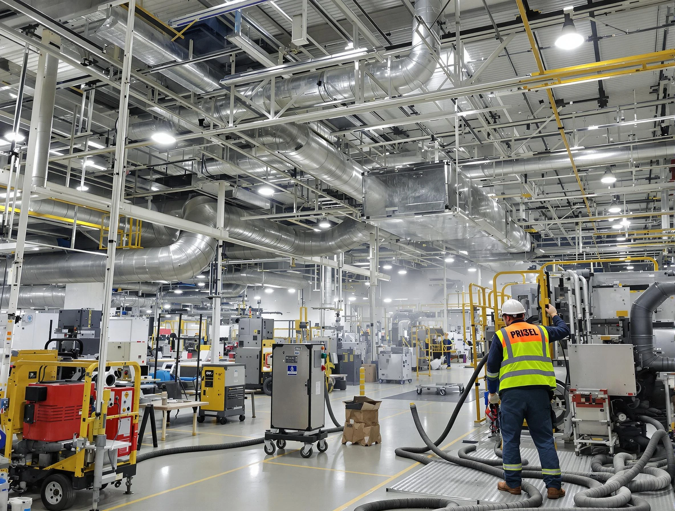 Industrial Duct Cleaning in Belmont