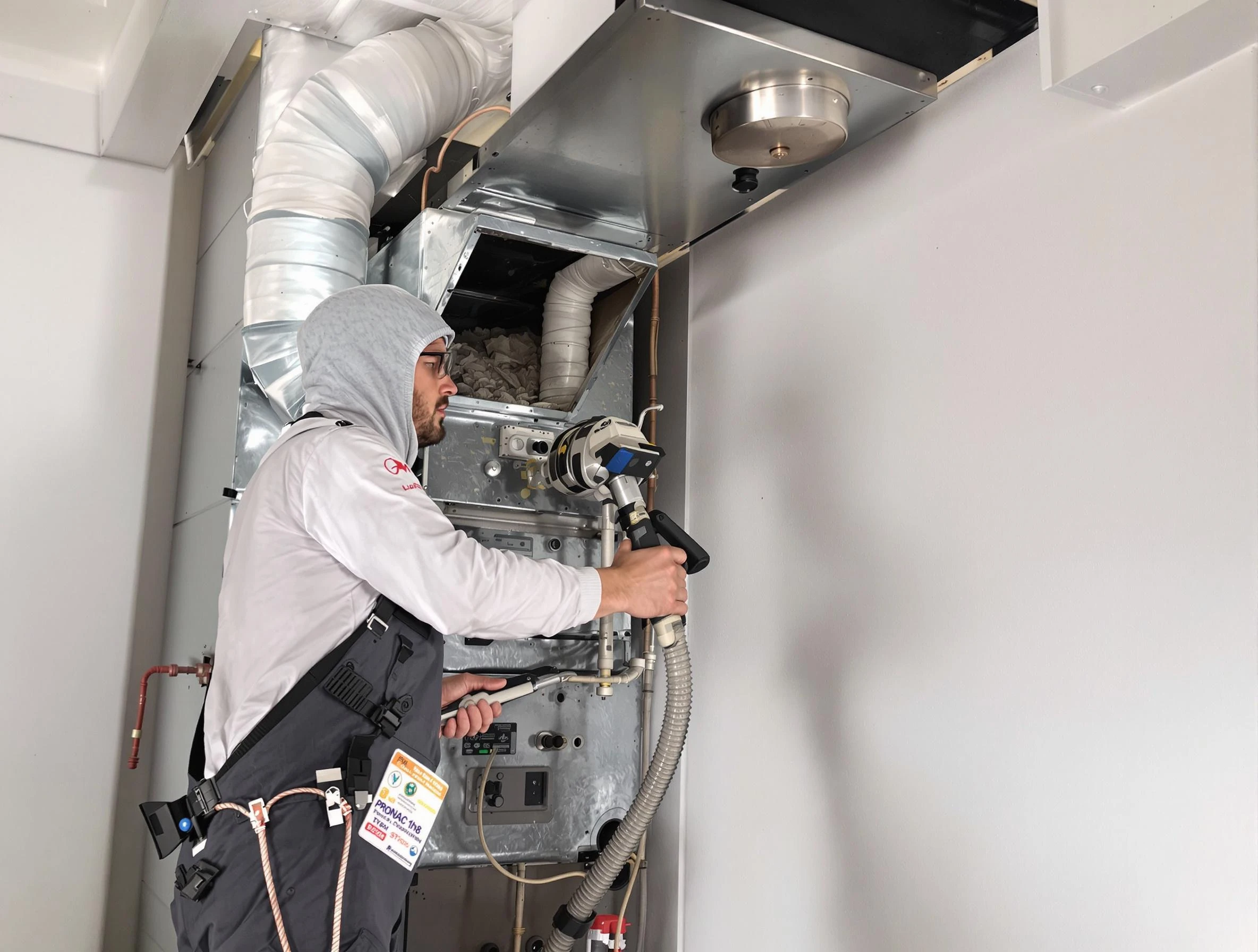 Expert furnace duct cleaning by Belmont Air Duct Cleaning in Belmont
